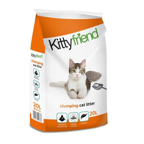 Bild von Sanicat KittyFriend Clumping Cat Litter 20L