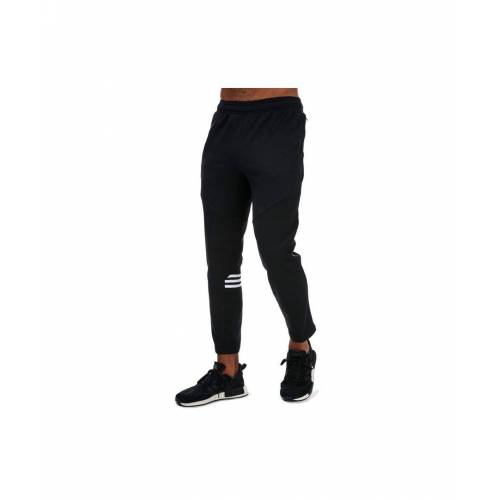 Bild von adidas Mens Daily 3-Stripes Pants in Black