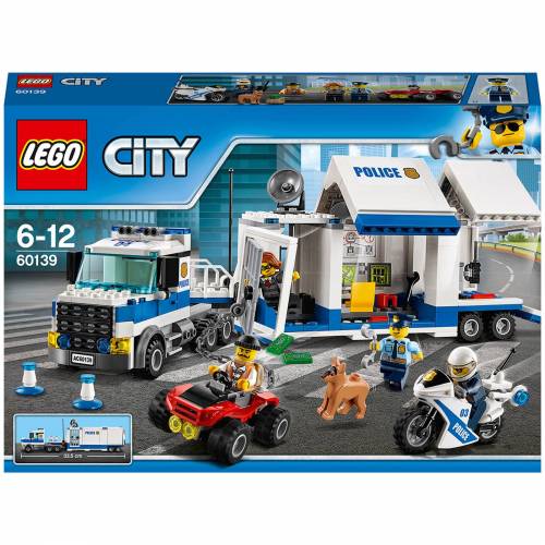 Bild von Lego City: Police Mobile Command Center Truck Toy (60139)-unisex