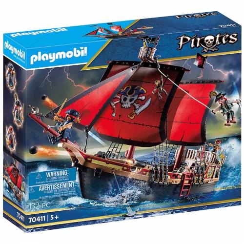 Bild von Playmobil Pirates Skull Pirate Ship (70411)-unisex