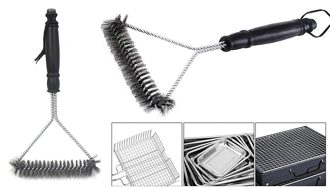 Bild von BBQ Grill Stainless Steel Cleaning Brush