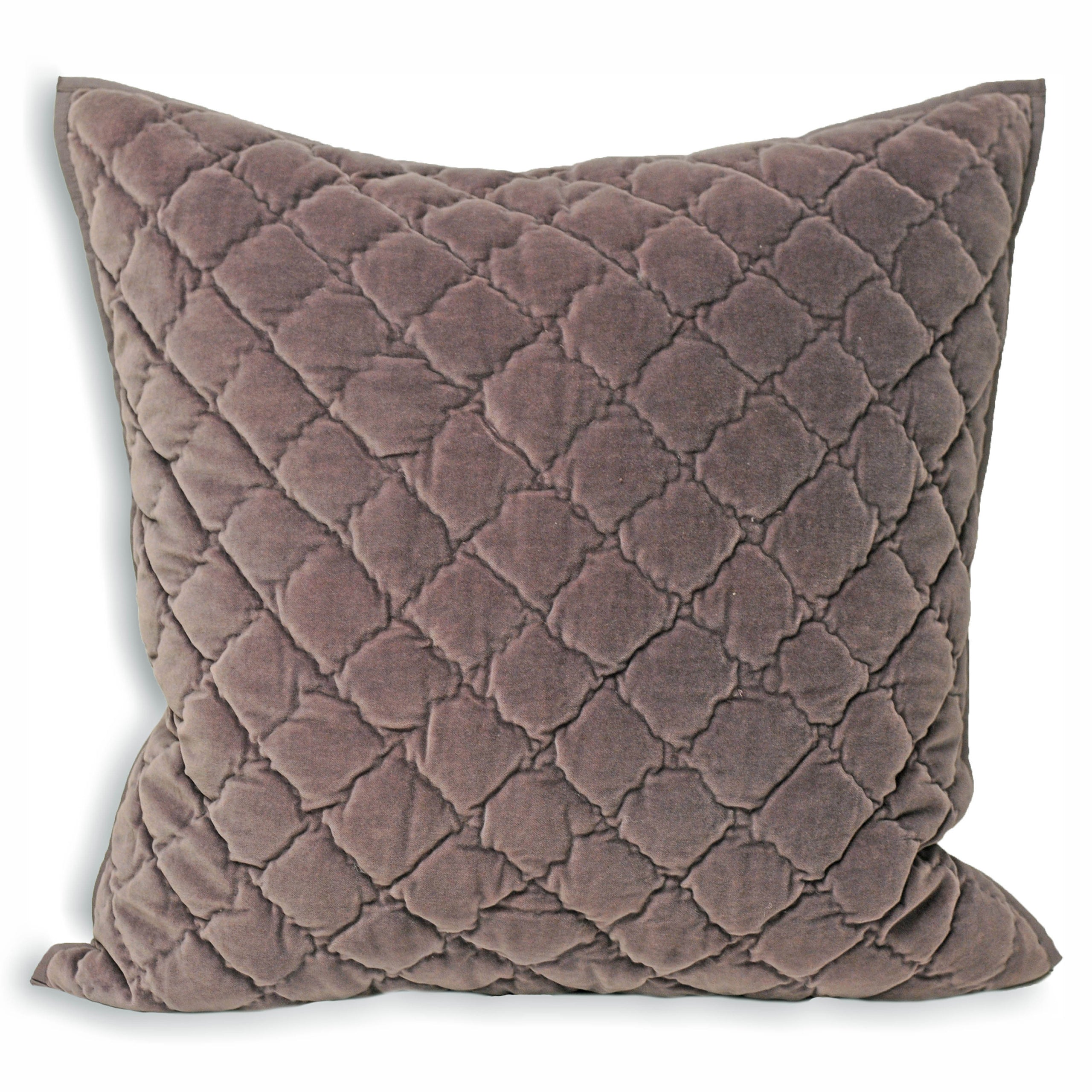 Bild von furn. Paoletti Annecy Quilted Cushion Plum – Square – 55cm x 55cm