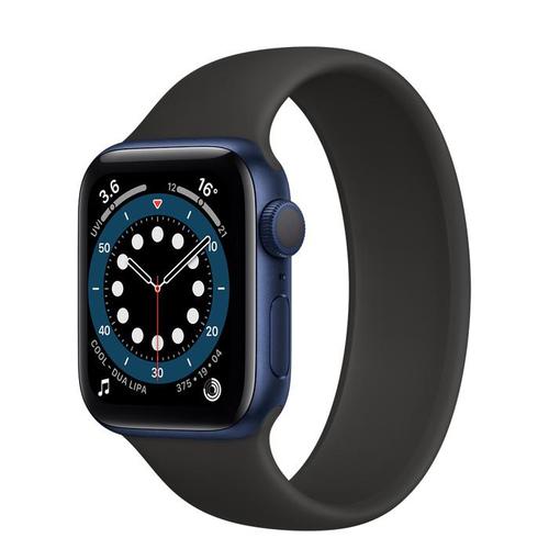 Bild von Apple Watch (Series 6) September 2020 44 Blue Sport loop Black | Refurbished – Great Deal!