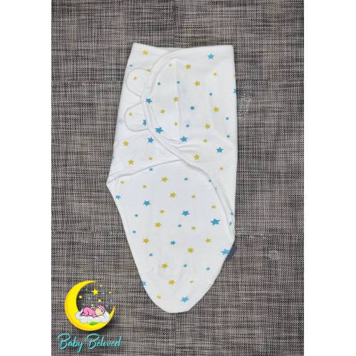 Bild von Baby Beloved Baby Swaddle Organic Cotton Stars